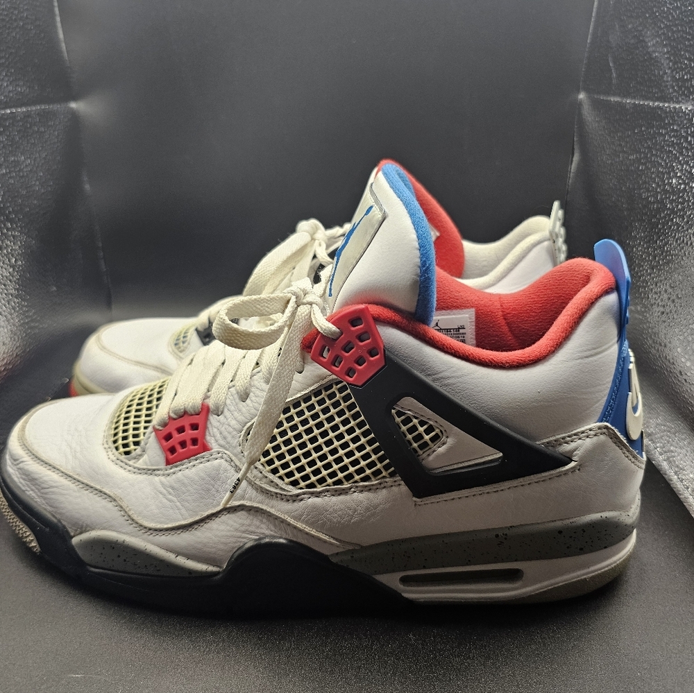 Jordan 4 WHAT THE SIZE 12M NO BOX